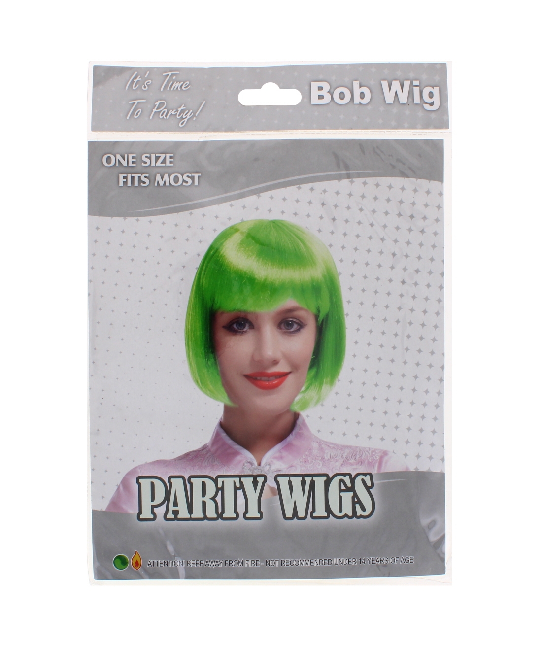 Wholesale Green Hair Bob Wig Party