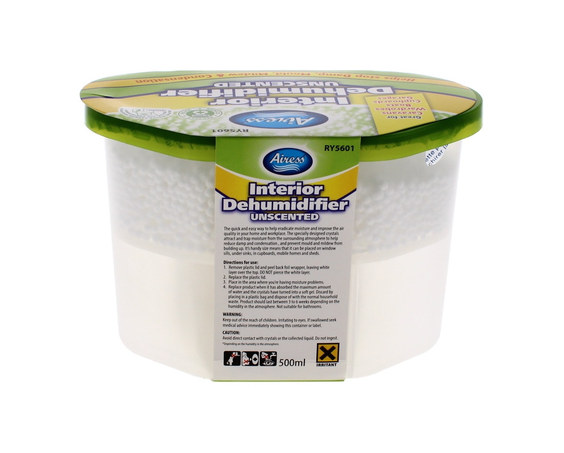 Wholesale Airess Interior Dehumidifier Unscented 500ml Dehumidifier