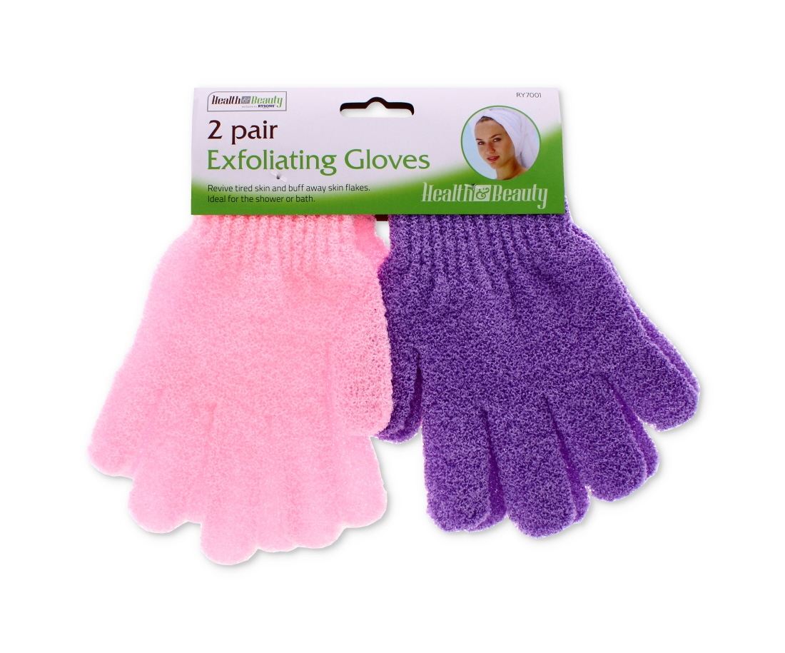 Wholesale Exfoliating Glove 2 Pair