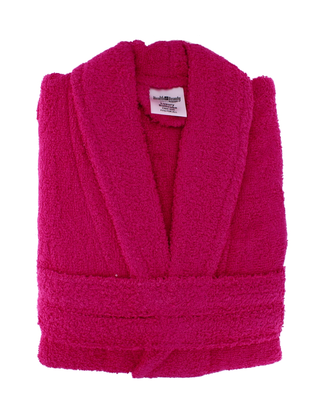 Wholesale Cotton Bathrobe Unisex Fuchsia