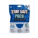 Adult Stay Safe Pack With Face Mask Royal Blue
