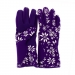 LARGE PURPLE OVEN GLOVES FOR SAFE COOKING
