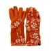 SMALL SPICE COLOUR FLORAL DESIGN OVEN GLOVES