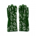 SMALL GREEN FLORAL PRINT OVEN GLOVES