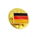 Metal Badge German Flag Small