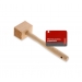 WOODEN MEAT MALLET DOUBLE SIDED