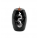Black Ceramic Backflow Incense Burner with 20 Assorted Cones