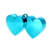 Double Heart Blue Ballon Weight