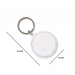 Round Acrylic Keyring for Personalization