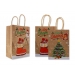 Festive Merry Christmas Gift Paper Bag