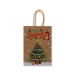 Festive Merry Christmas Gift Paper Bag