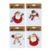Xmas Wooden Hanging Decor – 4 Designs