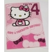 HELLO KITTY BIRTHDAY CARD AGE 4
