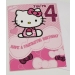 HELLO KITTY BIRTHDAY CARD AGE 4