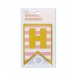 Happy Birthday Banner Customizable Pink/gold