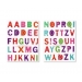 56pc Crafters Square ABC Alphabet Stickers