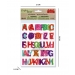 56pc Crafters Square ABC Alphabet Stickers