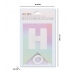 Happy Birthday Banner Garland W/ Ribbon 2.24M
