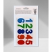 Glossy Happy Birthday Banner With Ribbon