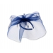BLUE FASCINATOR HAIR CLIP