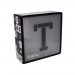 ALPHABET LIGHT UP BOX LETTER T 