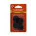 CHAIR LEG TIPS EXTERNAL ROUND RUBBER 13MM