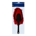 RED COTTON  DUSTER WITH HANDLE