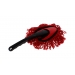 Red Cotton  Duster With Handle