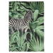 Printed Cotton Rug Zebra 60X90cm