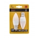 Kodak LED Bulb Candle B22 Bayonet 6W Warm White 2pk