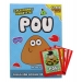 Pou Album Sticker On Card - Spanish 24 Stickers