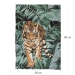 Printed Cotton Rug Tiger 60X90cm