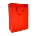 GIFT BAG WITH ROPE HANDLE RED