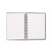 Wire Bound A5 Sketch Book Extra White