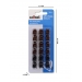 Brown Mini Hair Clips 18 Pack