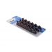 Brown Mini Hair Clips 18 Pack