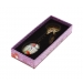 SANTORO LONDON PRINCESS & FOX OVAL METAL/GLASS KEYRING