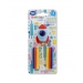 SPACE THEMED MULTICOLOURED BIRTHDAY CANDLES 13 PCS