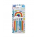 RAINBOW THEMED MULTICOLOURED BIRTHDAY CANDLES 13PCS