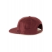 Topman Textured Snapback Cap Burgundy