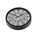 Mainstays Wall Clock Rustic Black 11.5 Inch