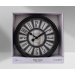 Mainstays Wall Clock Rustic Black 11.5 Inch