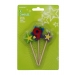 AMSCAN STARS CANDLES ON A STICK AGE 9 3 PACK