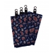 Men Handkerchief Blue & Red Paisley Pattern Silk