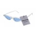 RITA SLIM CAT EYE BLUE SUNGLASSES