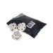 UK TO EU TRAVEL ADAPTER WITH SAFETY SHUTTER 6 PACK
