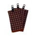 Men Handkerchief Brown & Blue Floral Wool