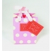 HELLO BABY GIFT BAG SMALL - PINK 