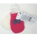 2 PACK BABY MITTENS - RED & WHITE