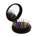 HAIR BRUSH & MIRROR TOY BLACK